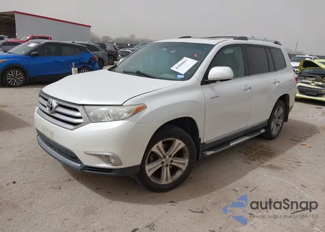 2012 Toyota Highlander Limited V6 from USA, damaged, VIN 5TDYK3EH5CS078367